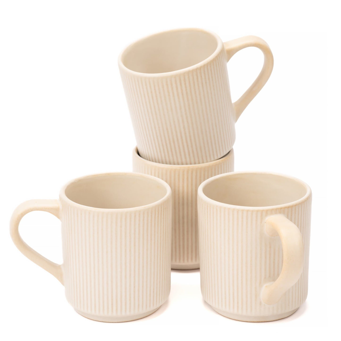 Otago Beige Charcoal 16-Piece Dinnerware Sets