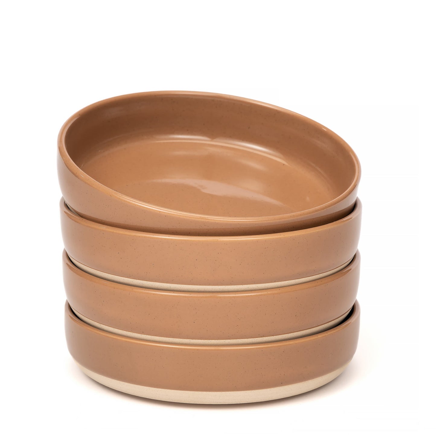Otago Cinnamon Brown 16-Piece Dinnerware Sets
