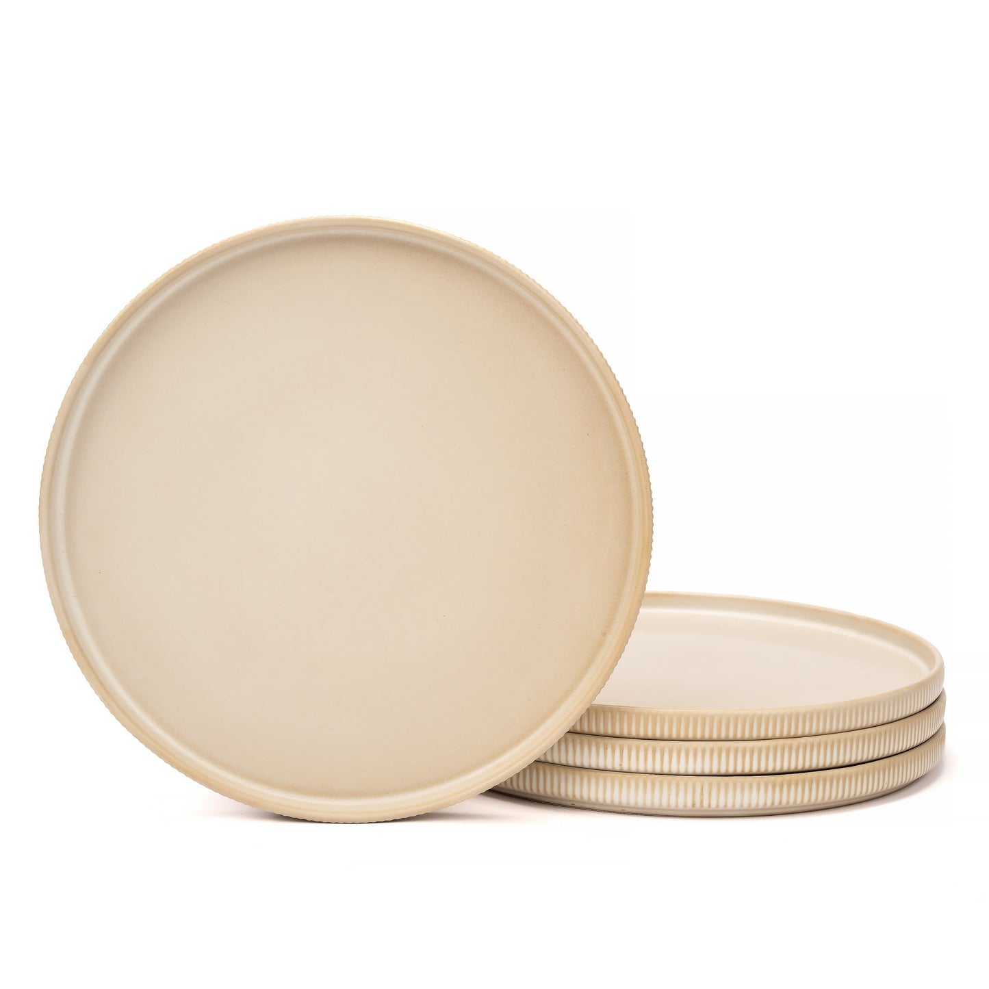Otago Beige Charcoal 16-Piece Dinnerware Sets