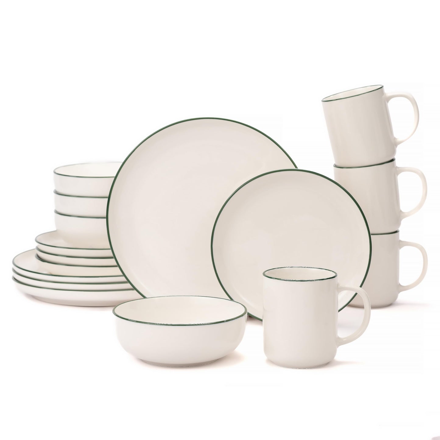 OTAGO Porcelain Dinnerware Set wit Cup 16 PC and 24 PC
