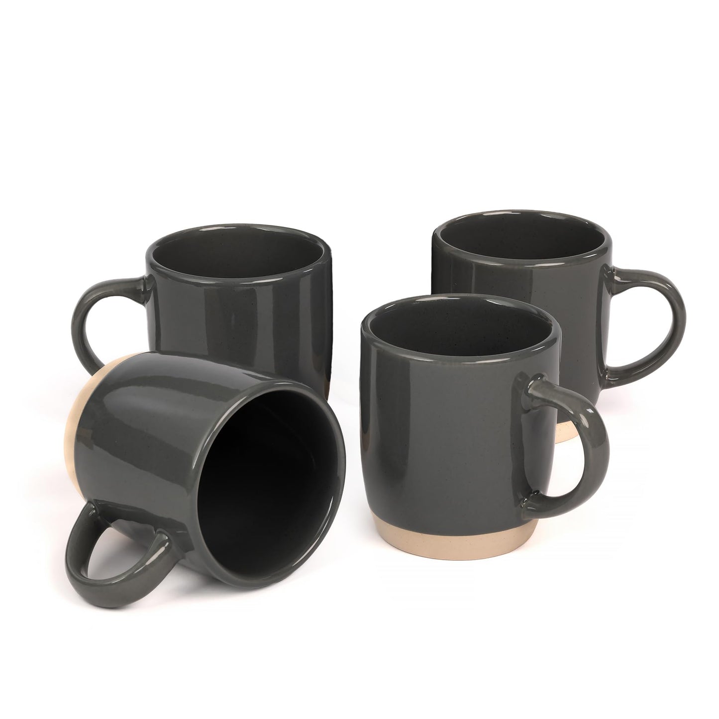 OTAGO Porcelain Cup Set Partially Unglazed Base