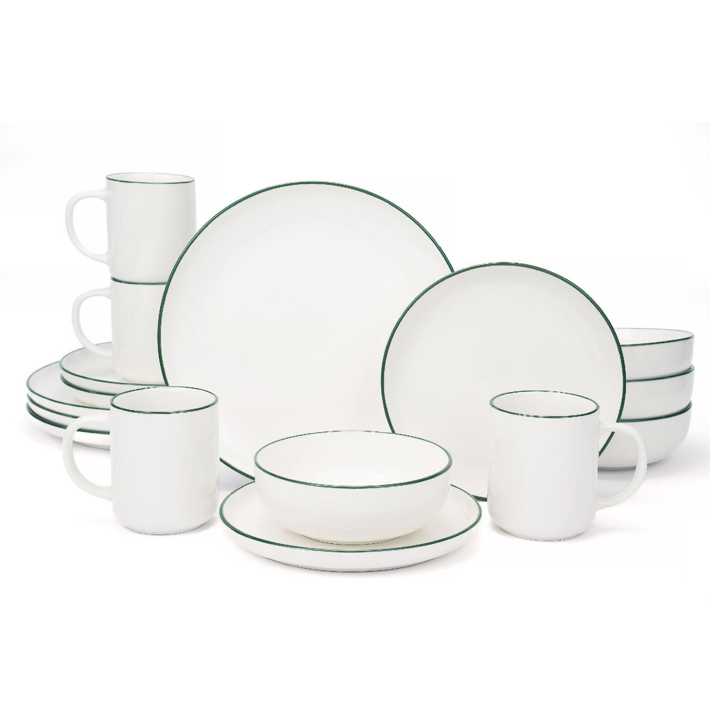 OTAGO Porcelain Dinnerware Set wit Cup 16 PC and 24 PC