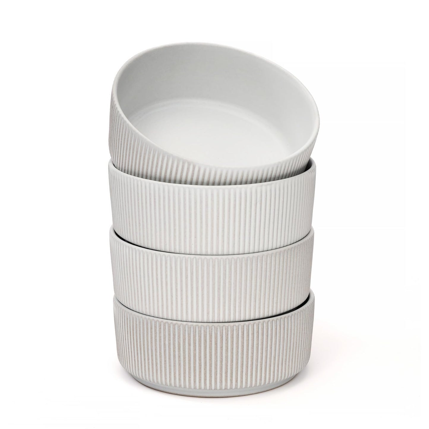 OTAGO Porcelain Bowl Set Matte Reactive 6 Inch