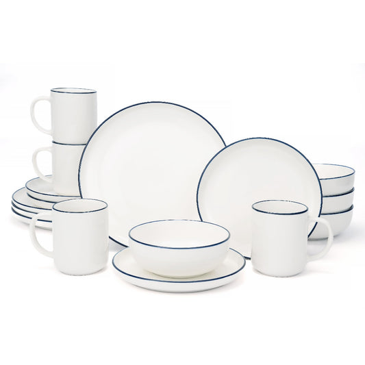 OTAGO Porcelain Dinnerware Set wit Cup 16 PC and 24 PC