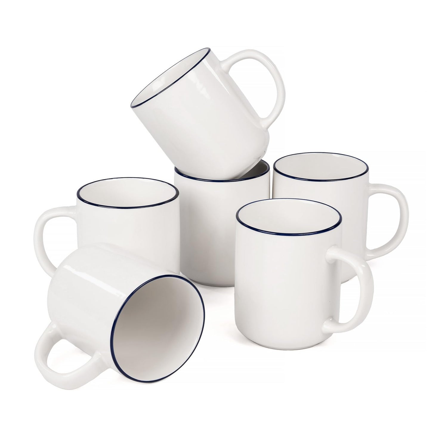 OTAGO Porcelain Cup Set with Rim