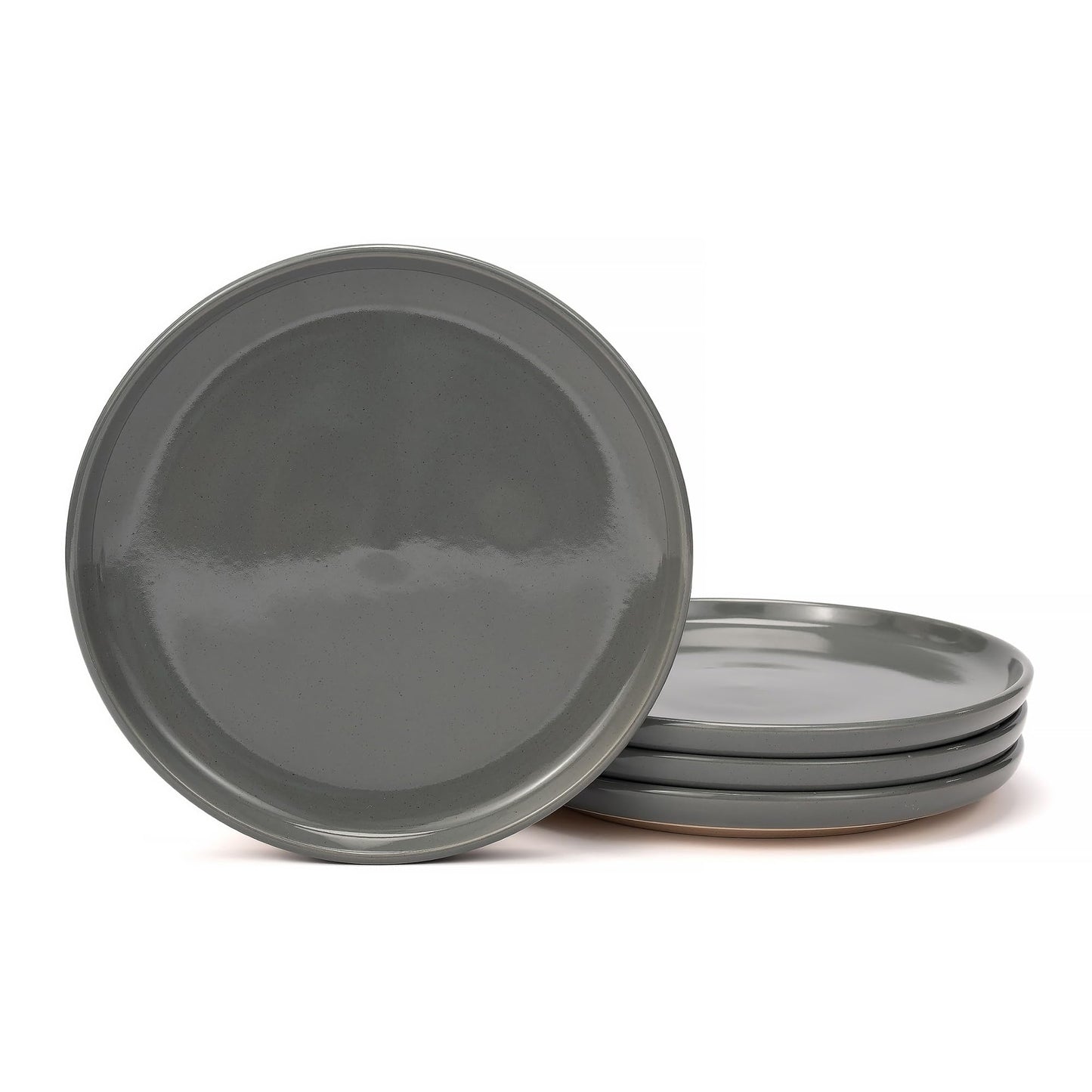 OTAGO Porcelain Medium Plates Set Partially Unglazed 4 PC and 6 PC