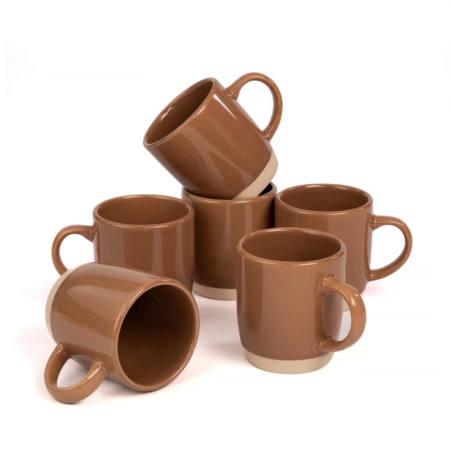 OTAGO Porcelain Cup Set Partially Unglazed Base