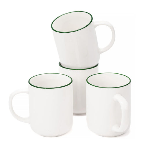 OTAGO Porcelain Cup Set with Rim