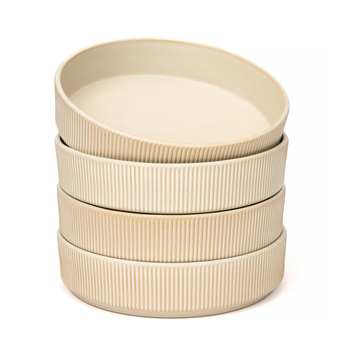 OTAGO Porcelain Large Bowl Set Matte Reactive 4 PC and 6 PC