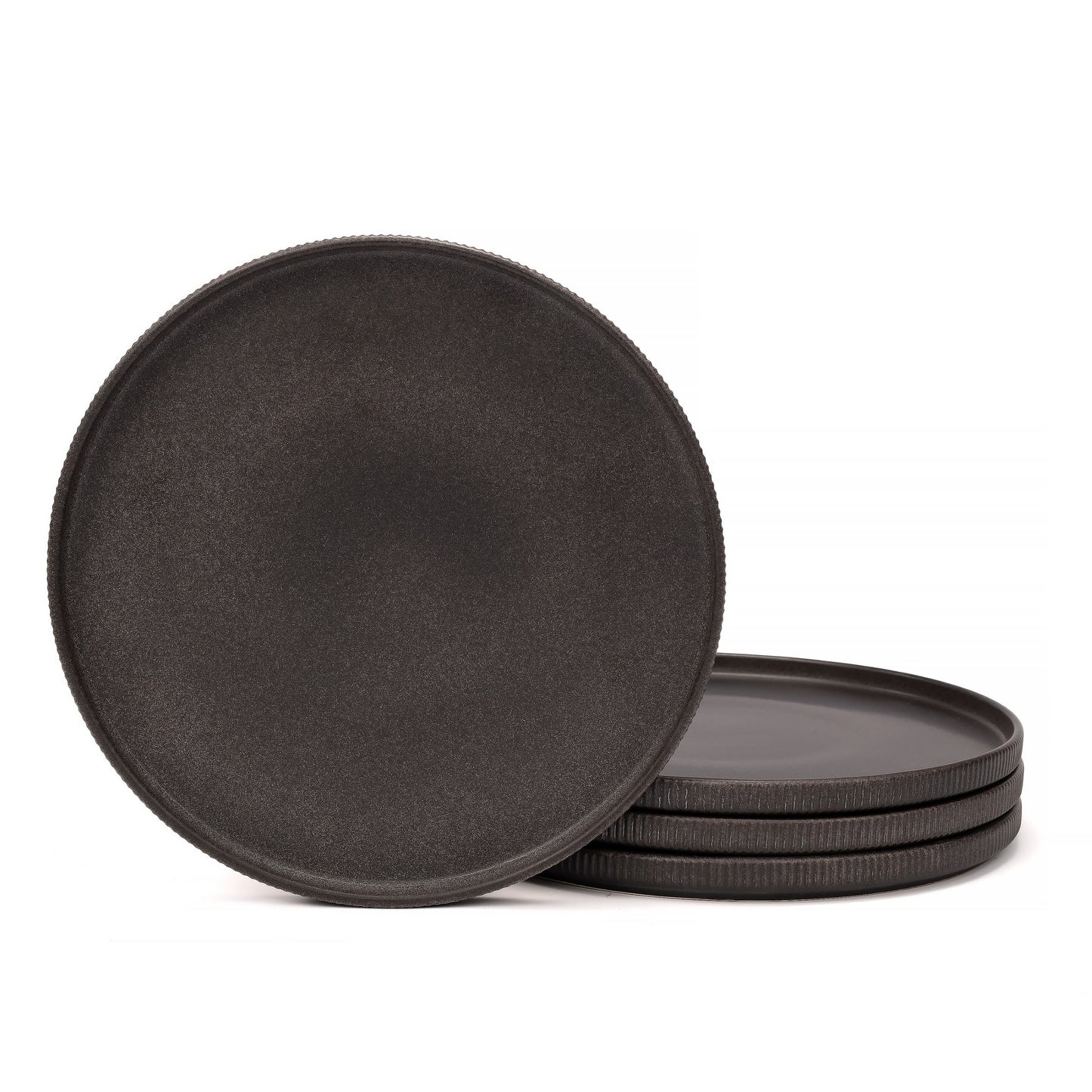 Otago Matte Dark Charcoal 16-Piece Dinnerware Sets