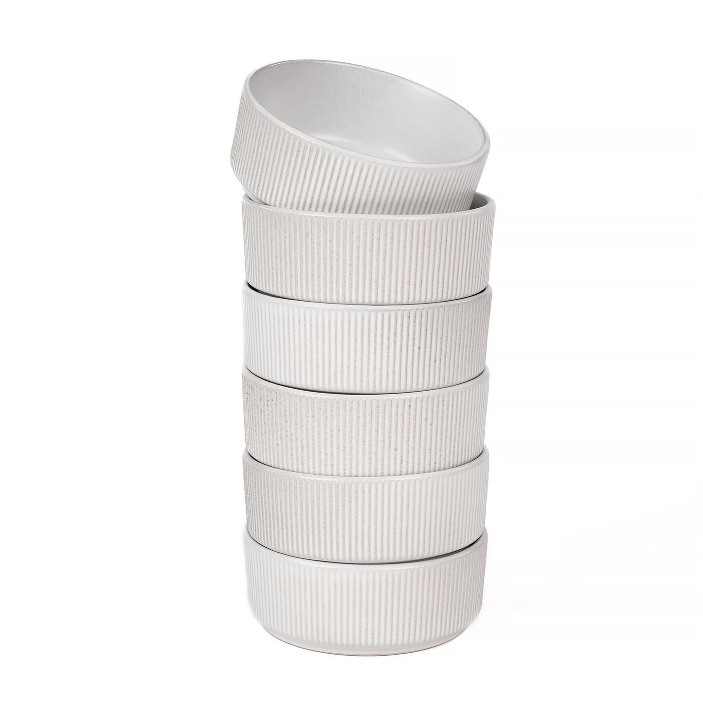 OTAGO Porcelain Bowl Set Matte Reactive 6 Inch