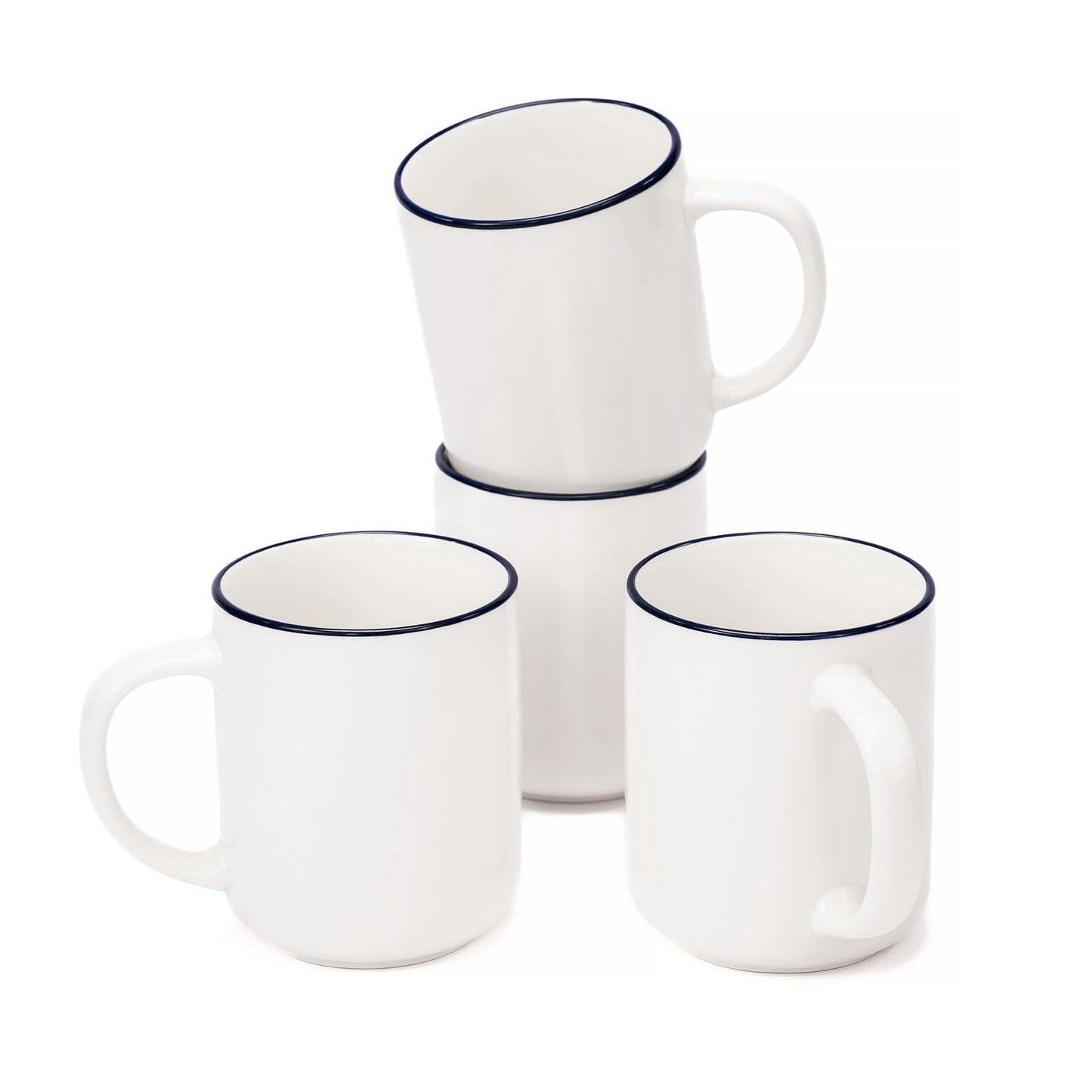 OTAGO Porcelain Cup Set with Rim