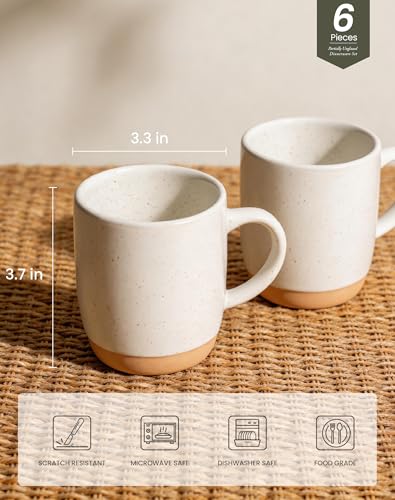 OTAGO Porcelain Cup Set Partially Unglazed Base
