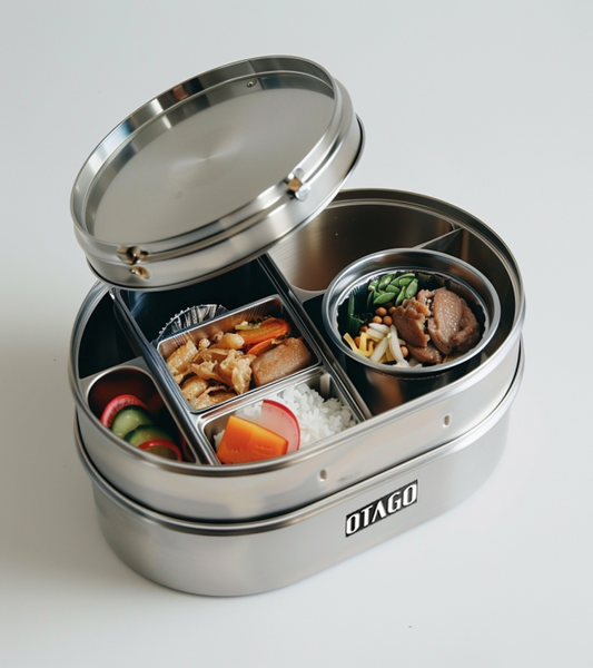 OTAGO Stainless Steel Bento Lunch Food Box Container